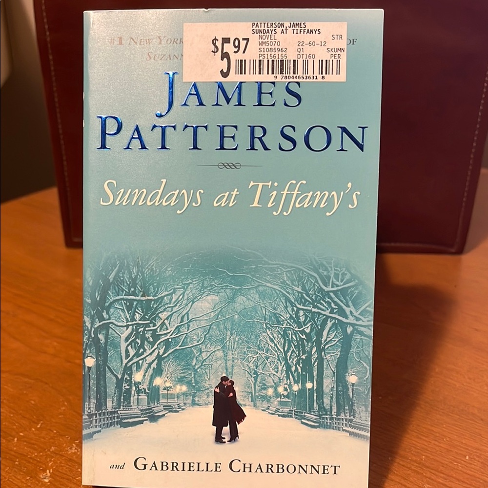 Sundays at Tiffany's Book by James Patterson